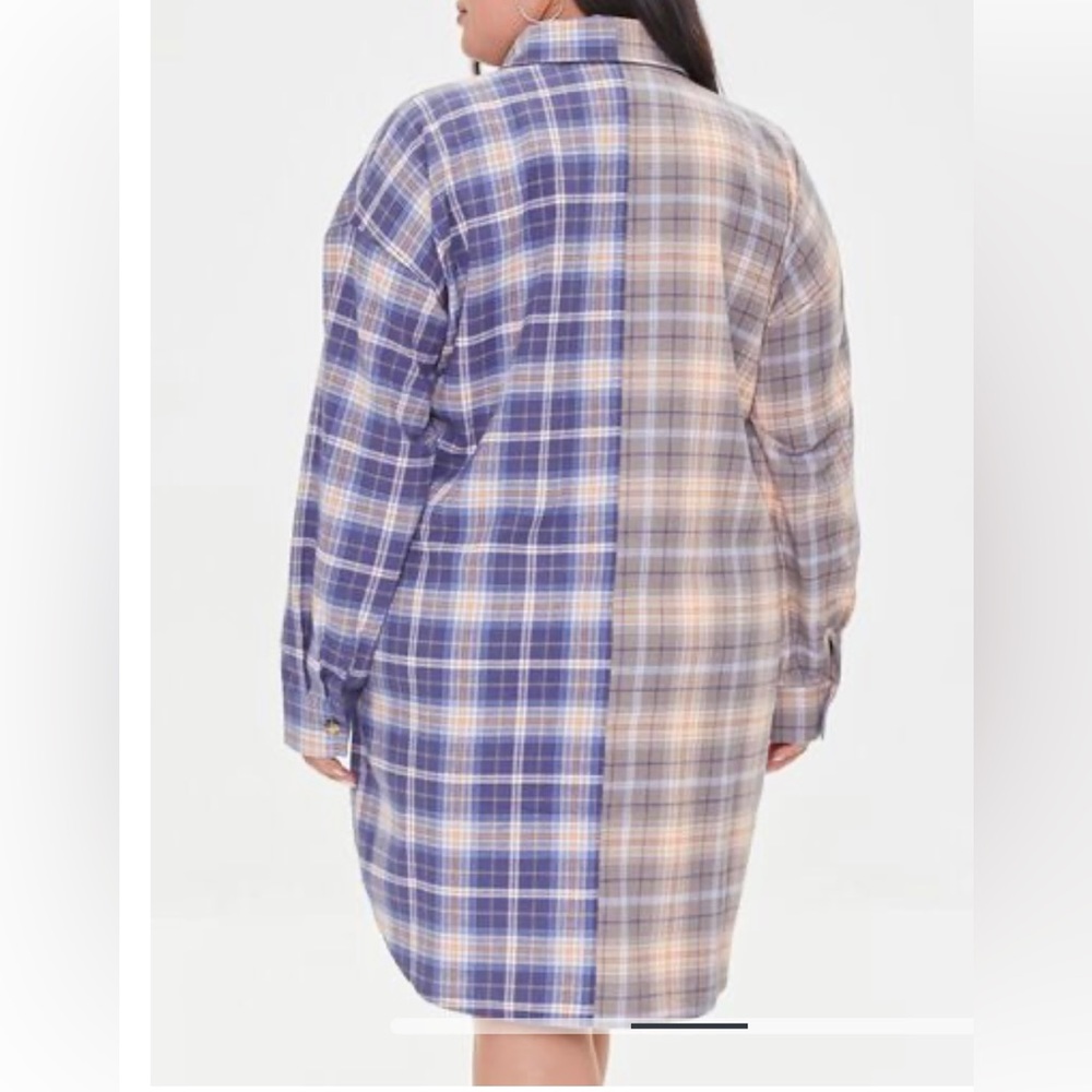 Forever 21 Reworked Plaid Dress - Picture 4 of 4